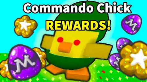 I know I was supposed to say capture Also. . Commando chick rewards